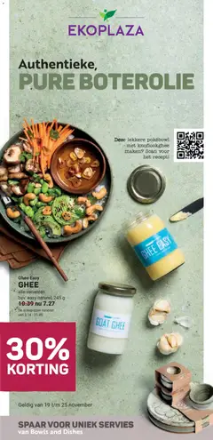 Voorbeeld van Folder week 47 van winkel Ekoplaza geldig vanaf 19-11-2025