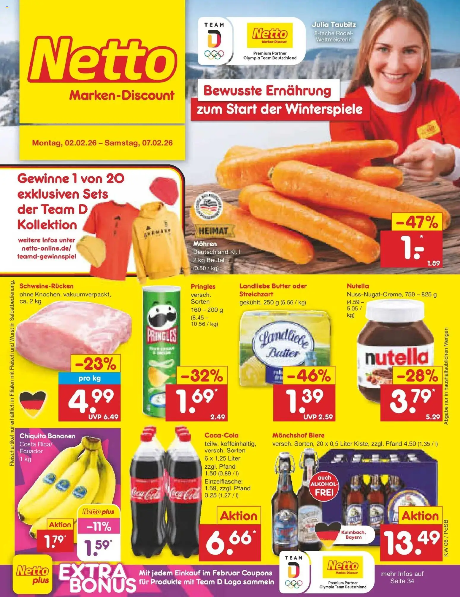 Vorschau von dem Prospekt des Geschäftes Netto Marken-Discount, gültig ab dem 01.02.2026