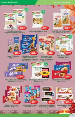 Reál - Akciós újság Reál megtekintése, amely érvényes 2025.10.29.-től | Oldal: 15