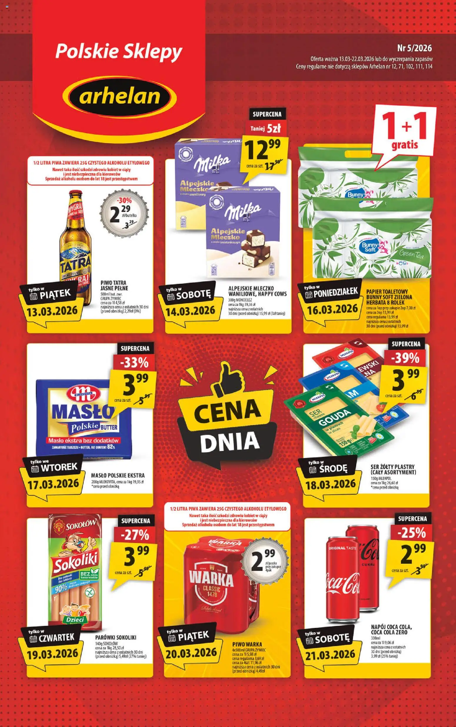 Pogląd gazetki "Arhelan gazetka" ze sklepu Arhelan ważnej od 13.03.2026