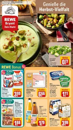 Vorschau von dem Prospekt des Geschäftes Rewe, gültig ab dem 19.10.2025