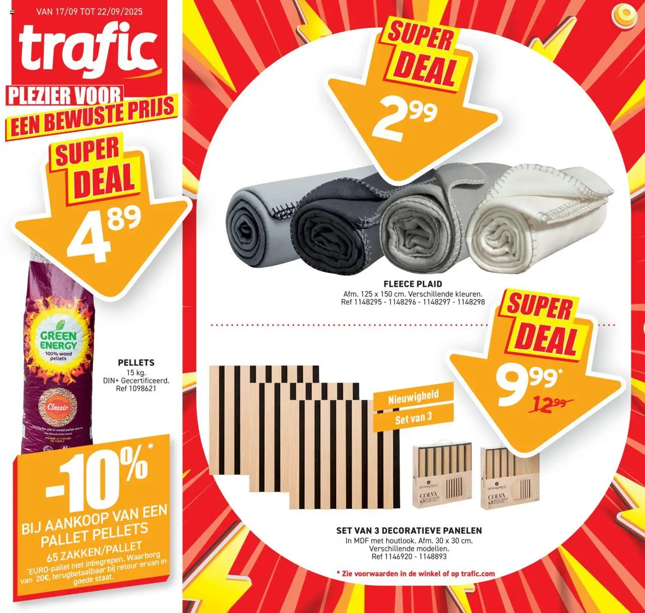 Trafic shop Folder geldig vanaf 17/09/2025 - Paginanummer 1
