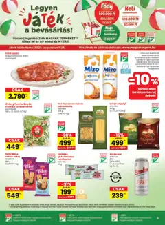 Spar - Akciós újság Spar megtekintése, amely érvényes 2025.08.14.-től | Oldal: 11