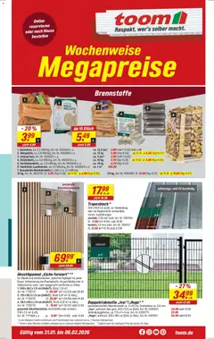 Vorschau von dem Prospekt des Geschäftes Toom Baumarkt, gültig ab dem 31.01.2026