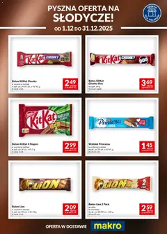 Pogląd gazetki "Nestle" ze sklepu Makro ważnej od 01.12.2025