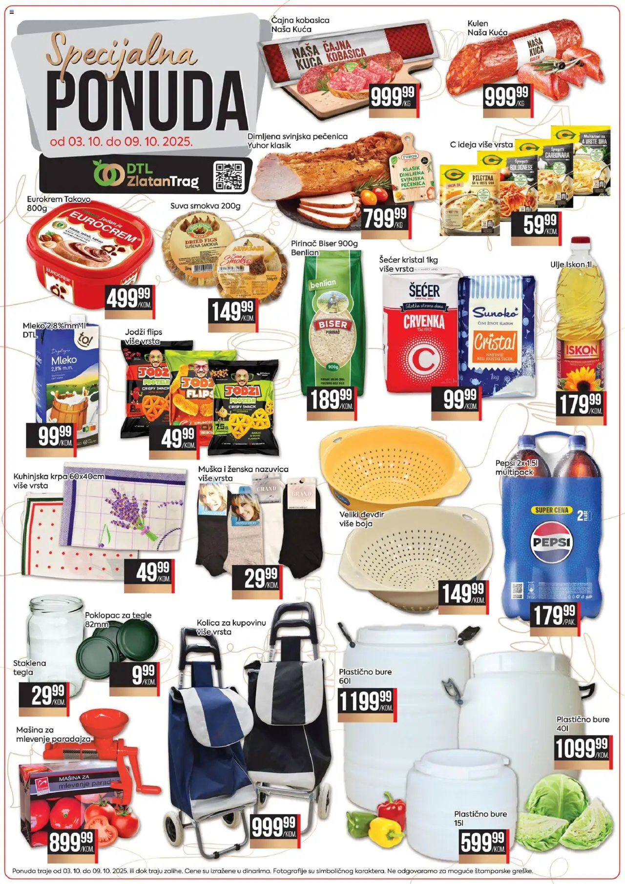 Zlatan Trag katalog važi od 03.10.2025 - stranica 1