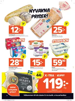 Förhandsgranska reklamblad Aktuella reklamblad Coop X:-TRA från butik Coop X:-TRA gäller från 17/11/2025 | Sida : 4