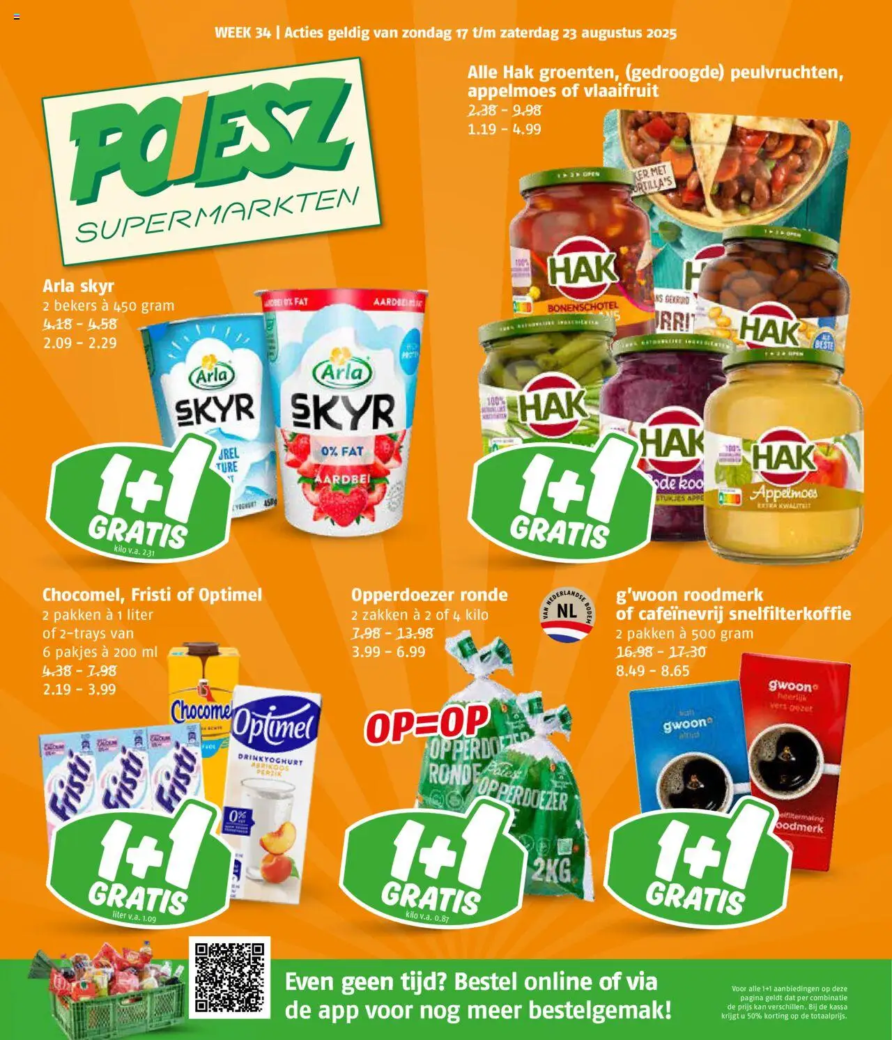 Poiesz shop Folder geldig vanaf 17-08-2025 - Paginanummer 1