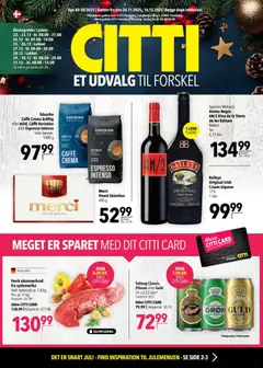 Eksempel på tilbudsavis Tilbudsavis fra butik CITTI gyldig fra 26/11/2025