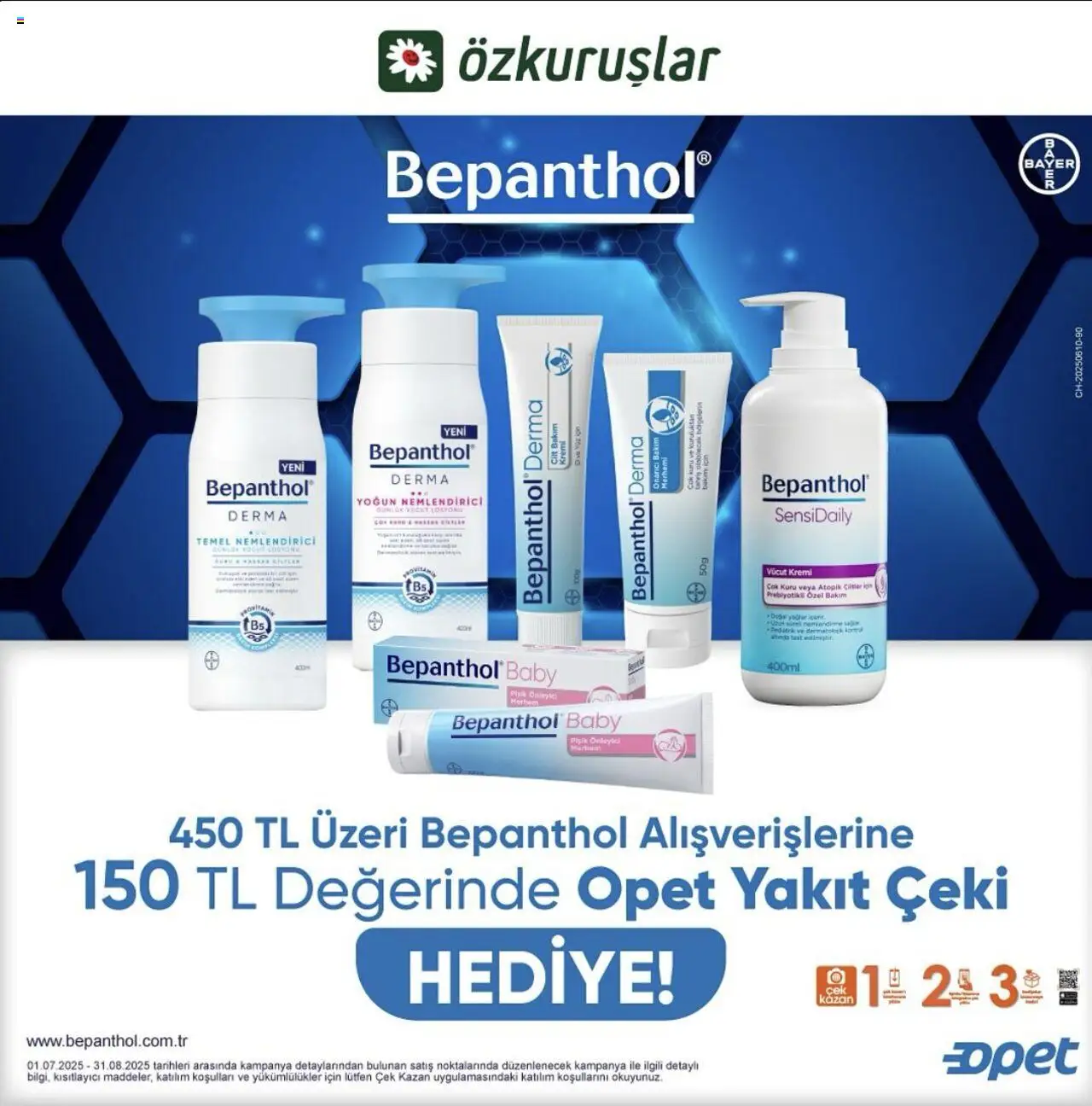 Özkuruşlar Opet yakıt çeki hediye (01 Temmuz 2025 - 31 Ağustos 2025) - Sayfa numarası 1