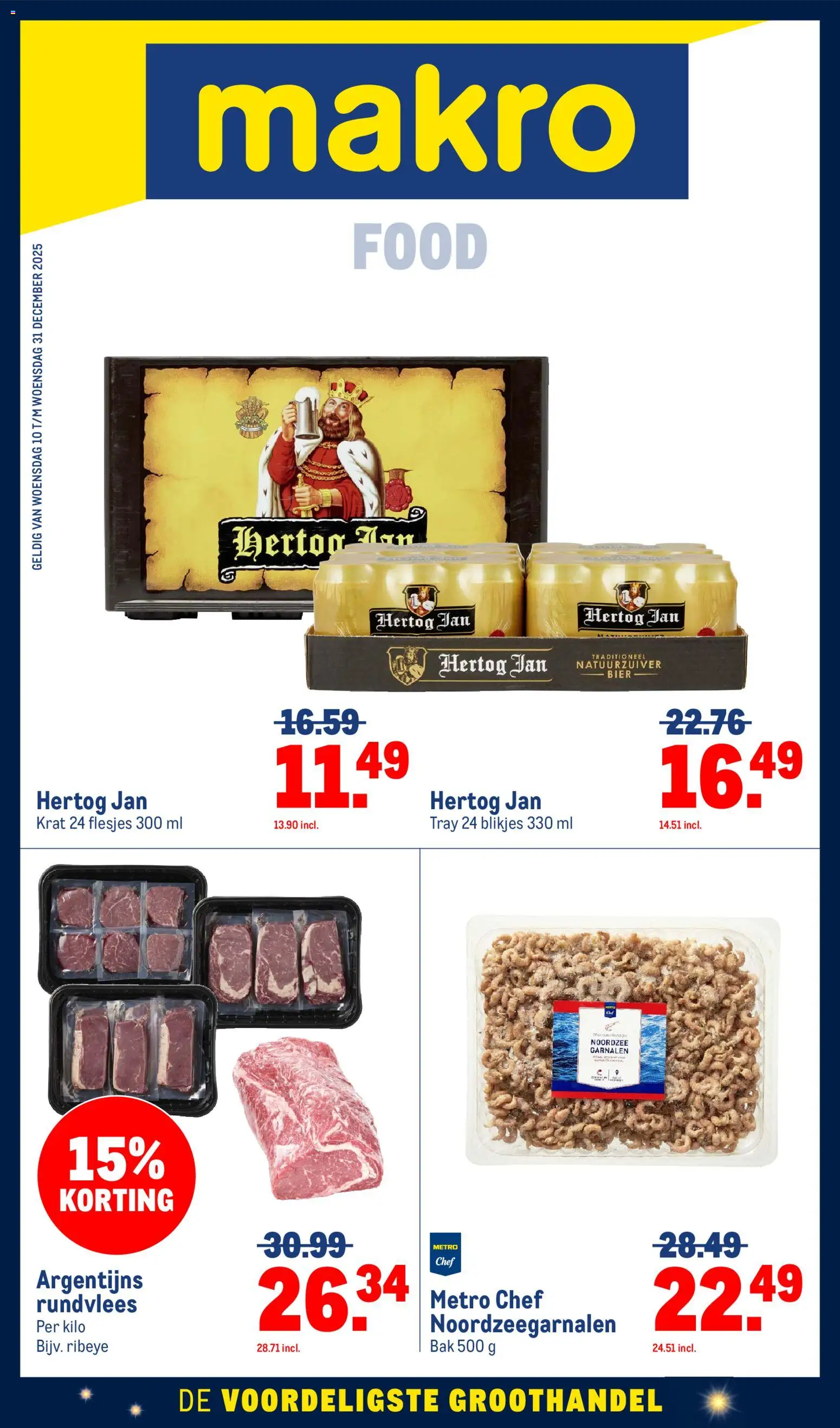 Voorbeeld van Folder van winkel Makro geldig vanaf 10-12-2025