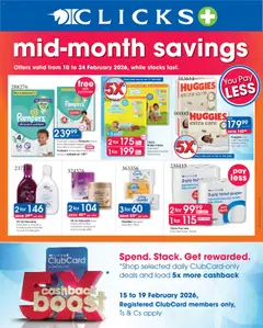 Preview of Clicks flyer valid from 10/02/2026