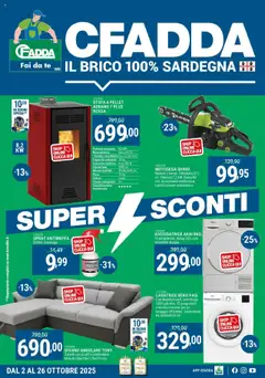 Anteprima dell'opuscolo Attuale volantino dal negozio CFadda valido da 02/10/2025