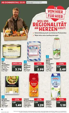 Vorschau von dem Prospekt des Geschäftes Kaufland, gültig ab dem 22.01.2026