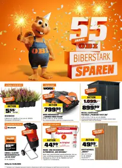 Vorschau von dem Prospekt des Geschäftes Obi, gültig ab dem 01.09.2025