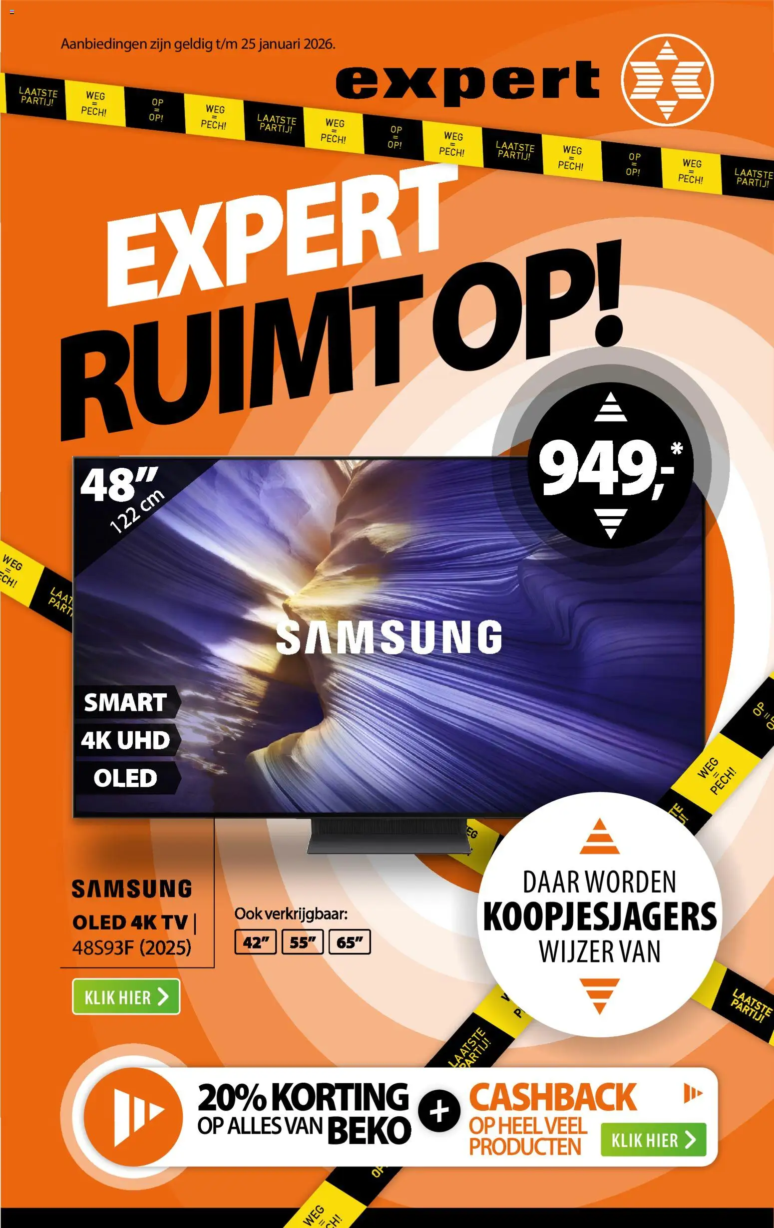 Voorbeeld van Folder van winkel Expert geldig vanaf 19-01-2026 - Tv