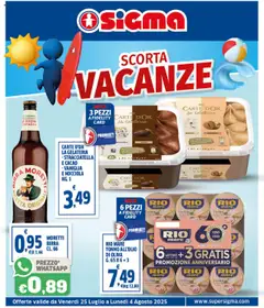 Anteprima dell'opuscolo Attuale volantino dal negozio SIGMA valido da 25/07/2025