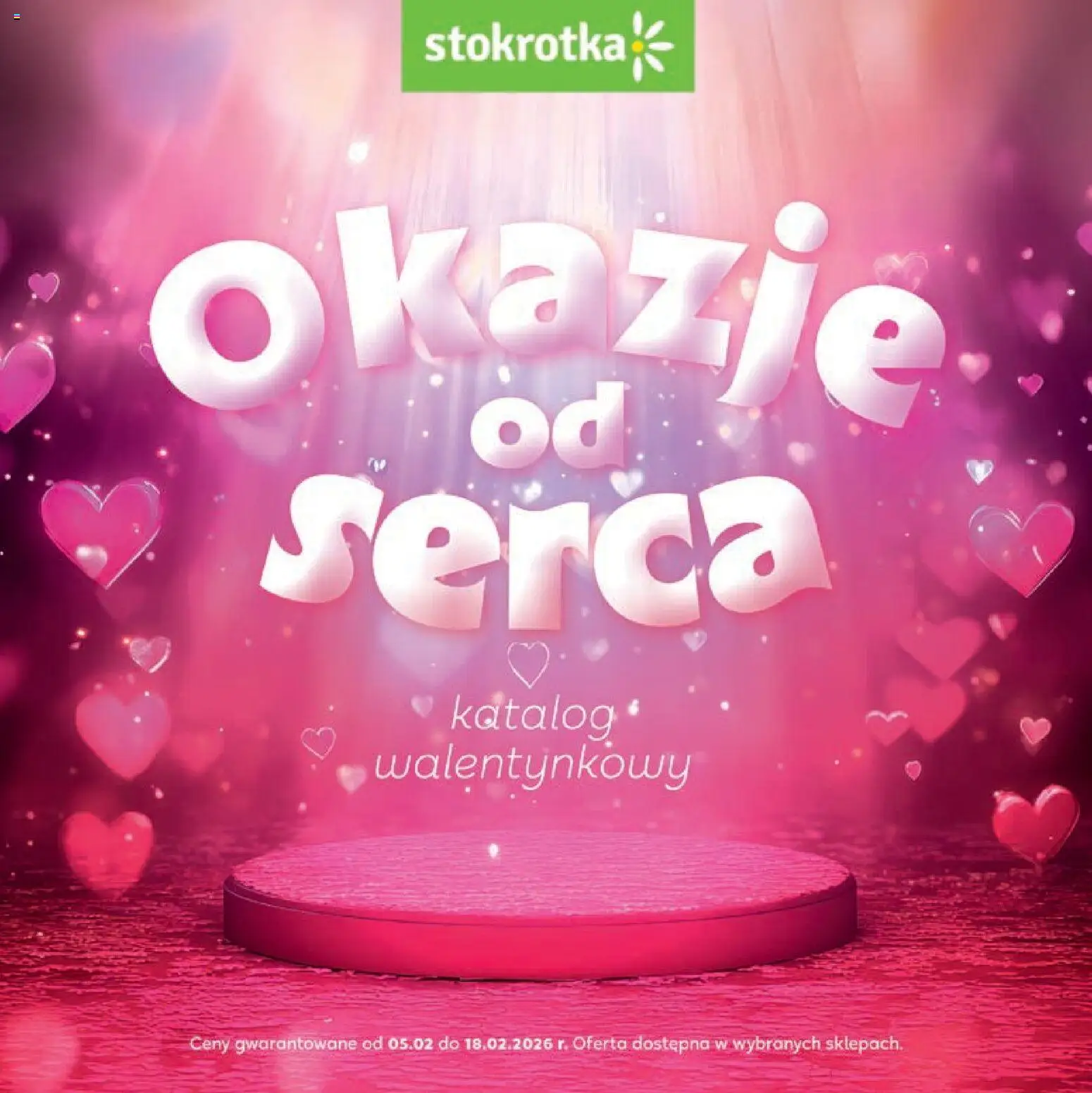 Pogląd gazetki "Walentynki" ze sklepu Stokrotka ważnej od 05.02.2026