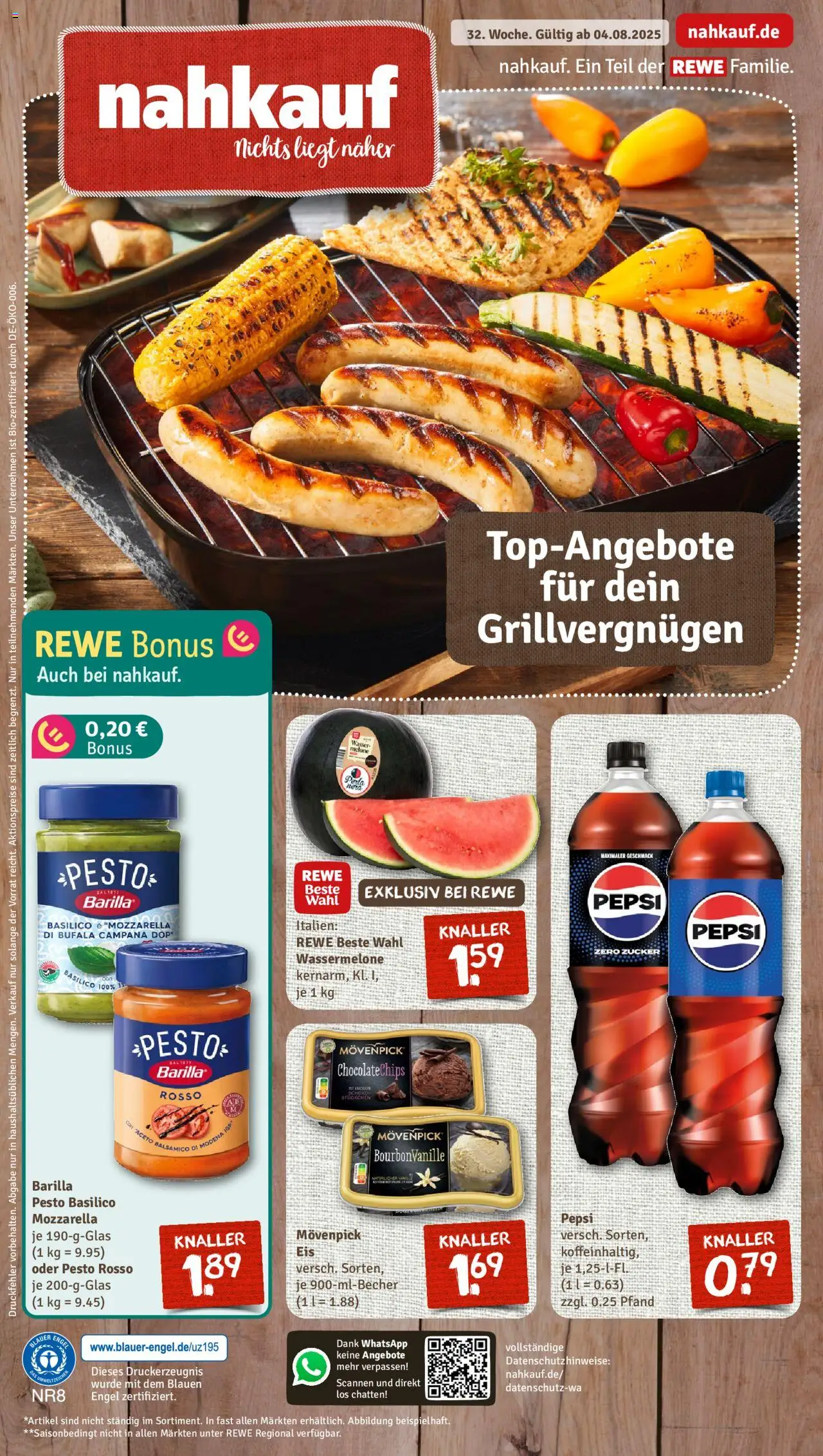Nahkauf Prospekt (vom 03.08.2025 - 09.08.2025)