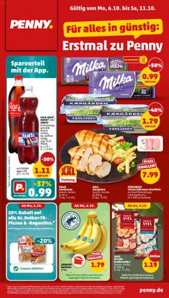 Vorschau von dem Prospekt des Geschäftes Penny, gültig ab dem 06.10.2025