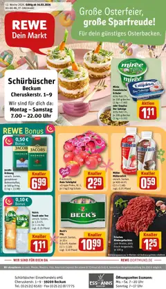 Vorschau von dem Prospekt des Geschäftes Rewe, gültig ab dem 15.03.2026