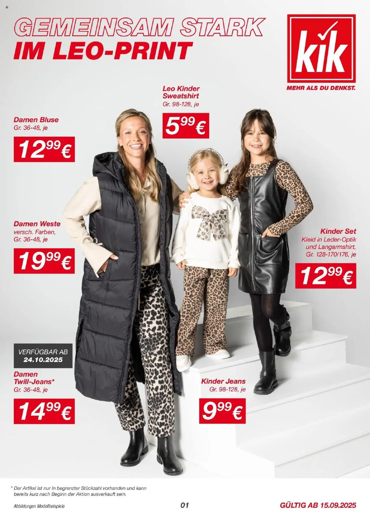 Kik KiK: Gemeinsam stark im Leo-Print (vom 11.09.2025 - 21.09.2025)