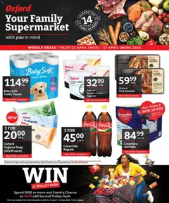 Preview of Oxford Freshmarket flyer valid from 22/04/2026