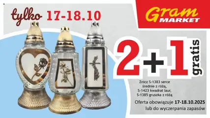 Pogląd gazetki "Niesłychanie Niskie Ceny" ze sklepu Gram Market ważnej od 17.10.2025