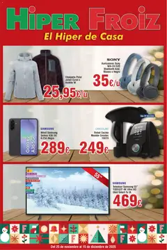 Vista previa del folleto de la tienda Froiz válido desde el 25/11/2025 