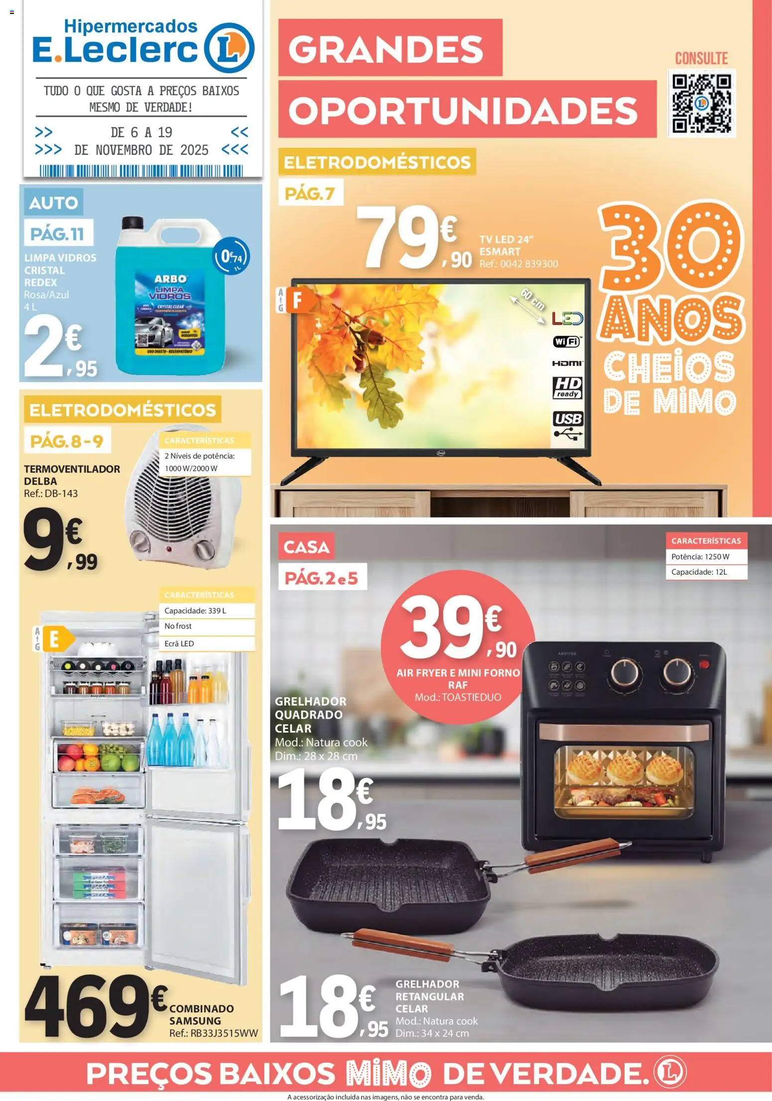 Pré-visualização do folheto da loja E.Leclerc válida a partir de 06/11/2025