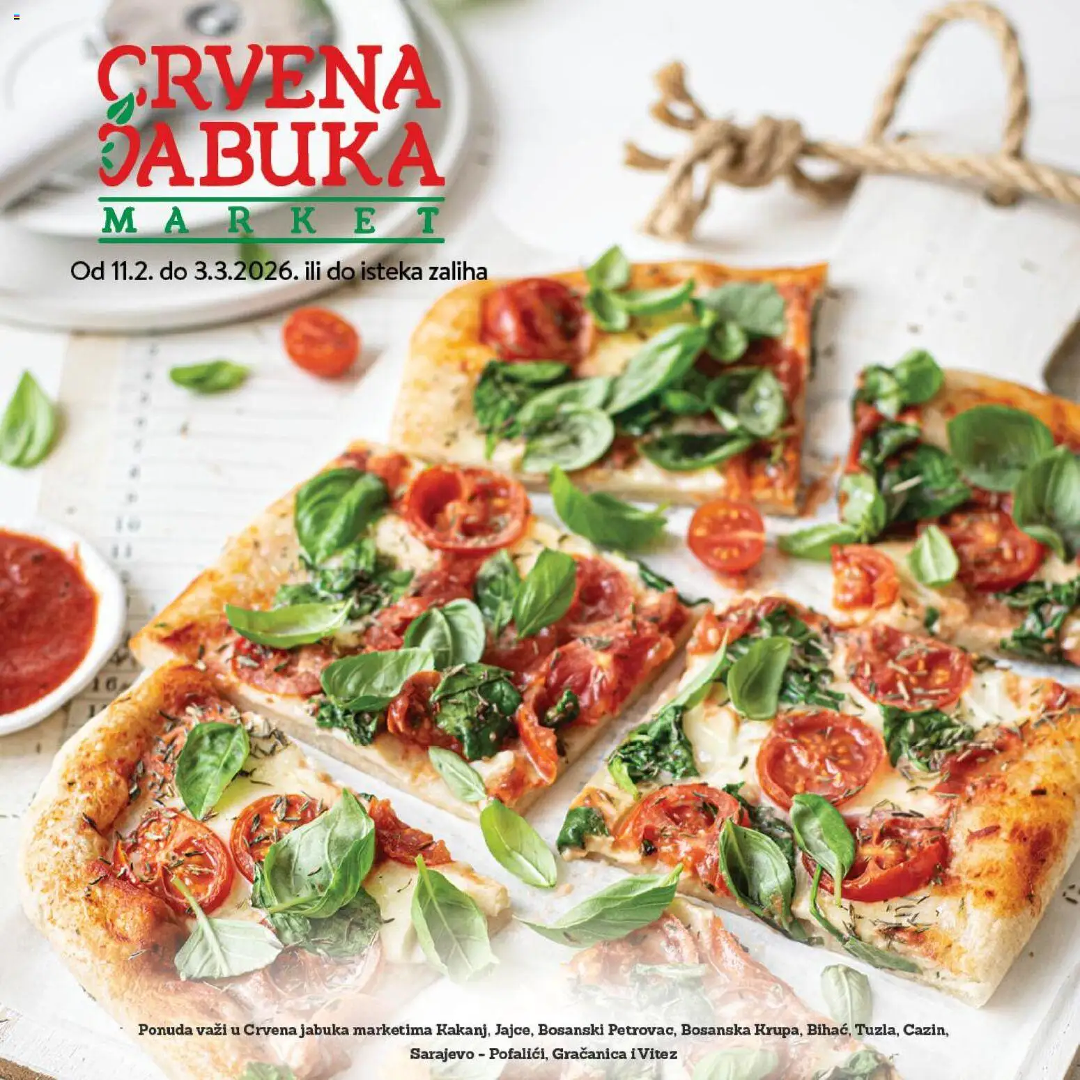 Pregled letka Katalog trgovine Crvena jabuka vrijedi od 11.02.2026