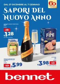 Anteprima dell'opuscolo Attuale volantino dal negozio bennet valido da 27/12/2025