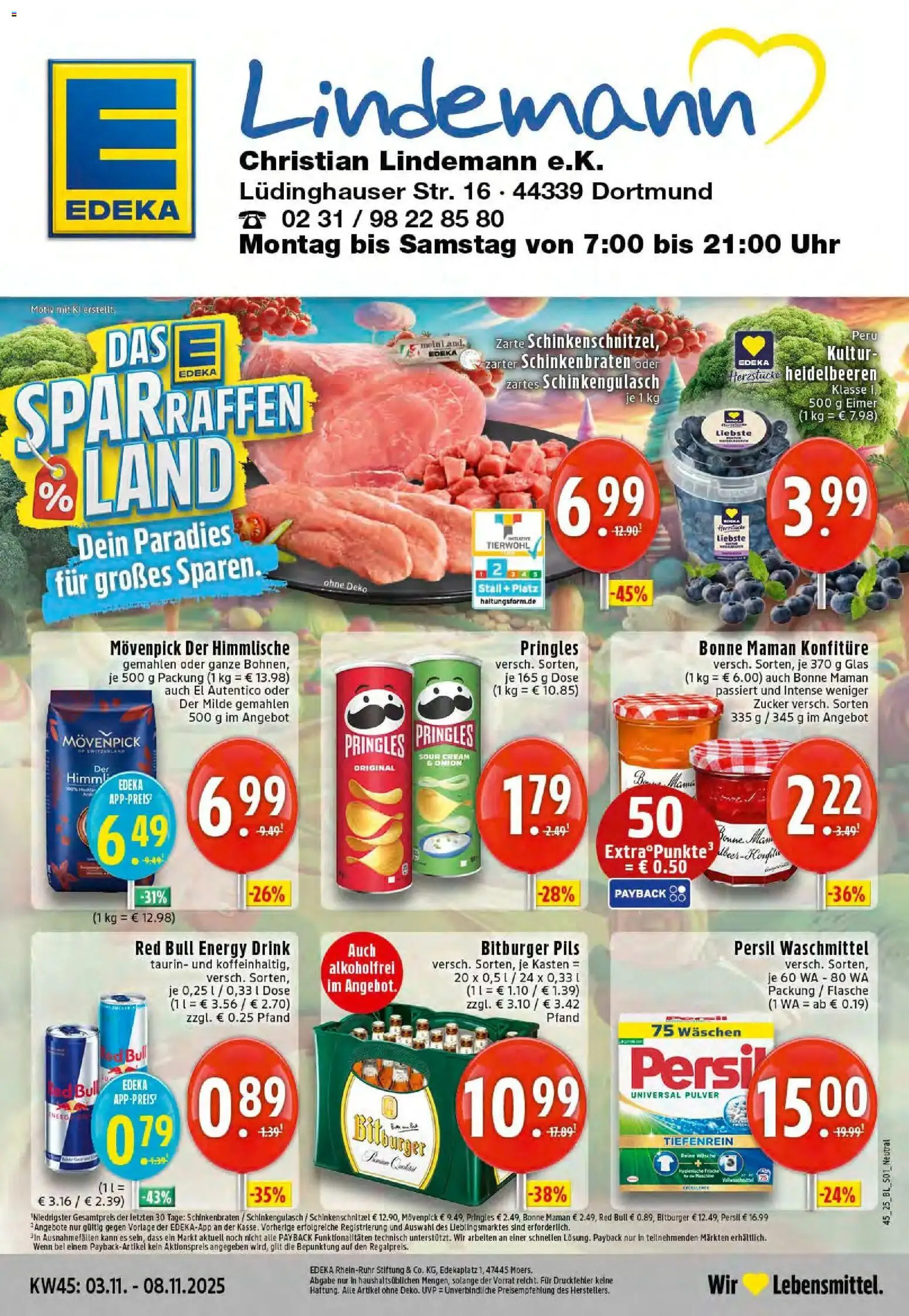 Vorschau von dem Prospekt des Geschäftes Edeka, gültig ab dem 02.11.2025