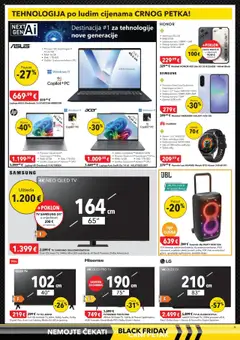 Pregled letka Katalog Black Friday trgovine Harvey Norman vrijedi od 16.10.2025 | Stranica: 9