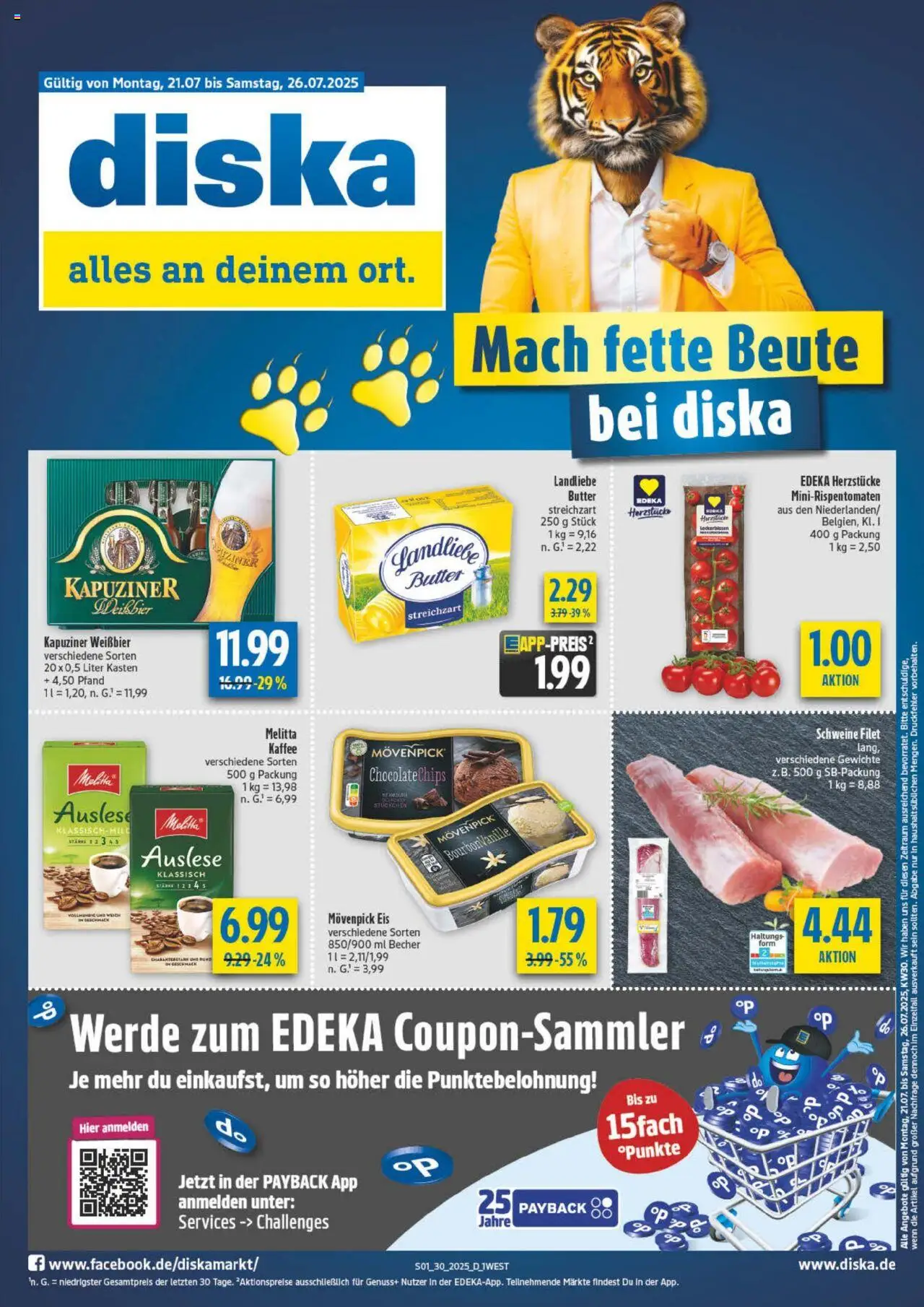 Diska Bayern (vom 21.07.2025 - 26.07.2025)