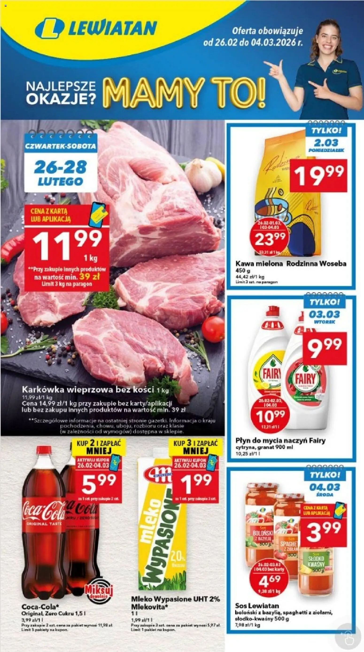 Pogląd gazetki "Lublin" ze sklepu Lewiatan ważnej od 26.02.2026