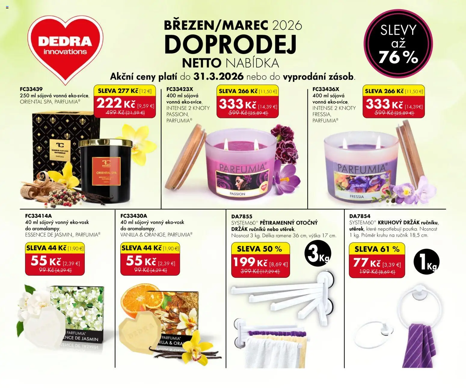 Náhľad Dedra letáku platného od 01.03.2026