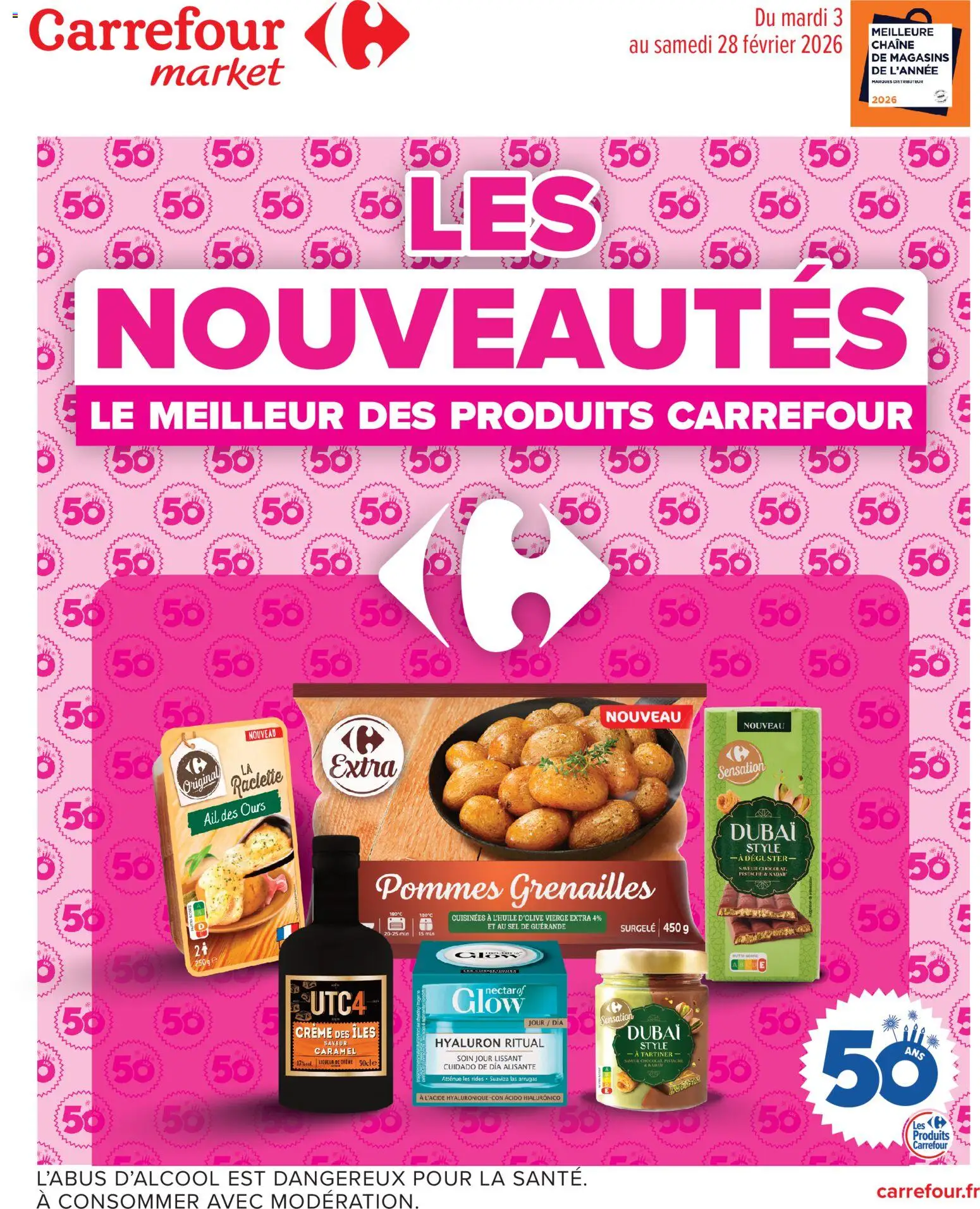 Prévisualisation de Les nouveautés carrefour du magasin Carrefour Market formulaire valide 03/02/2026