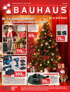 Pregled letka Katalog trgovine Bauhaus vrijedi od 01.12.2025