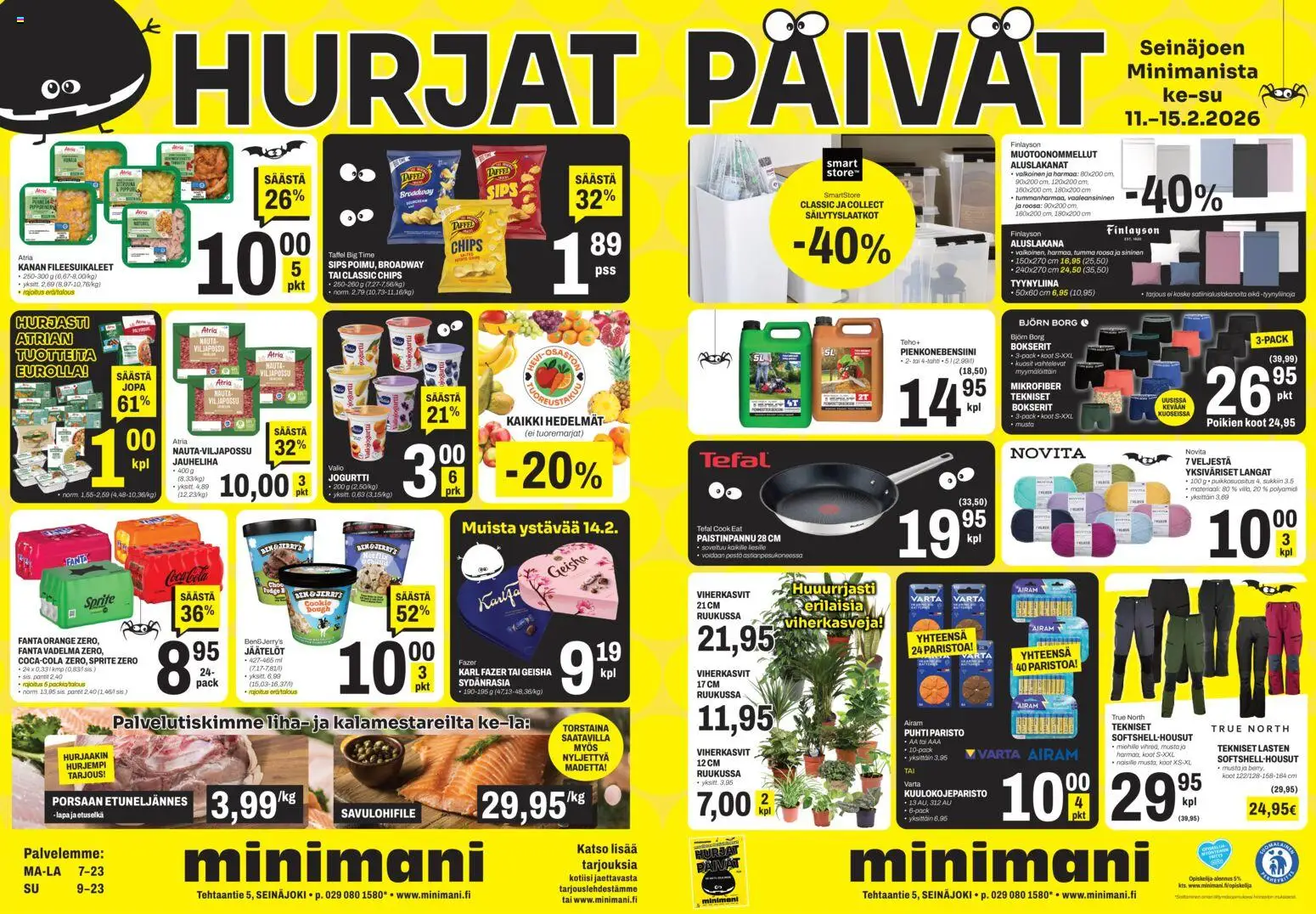 Kaupan Minimani Tarjoukset - Seinäjoki esikatselu, voimassa 11/02/2026
