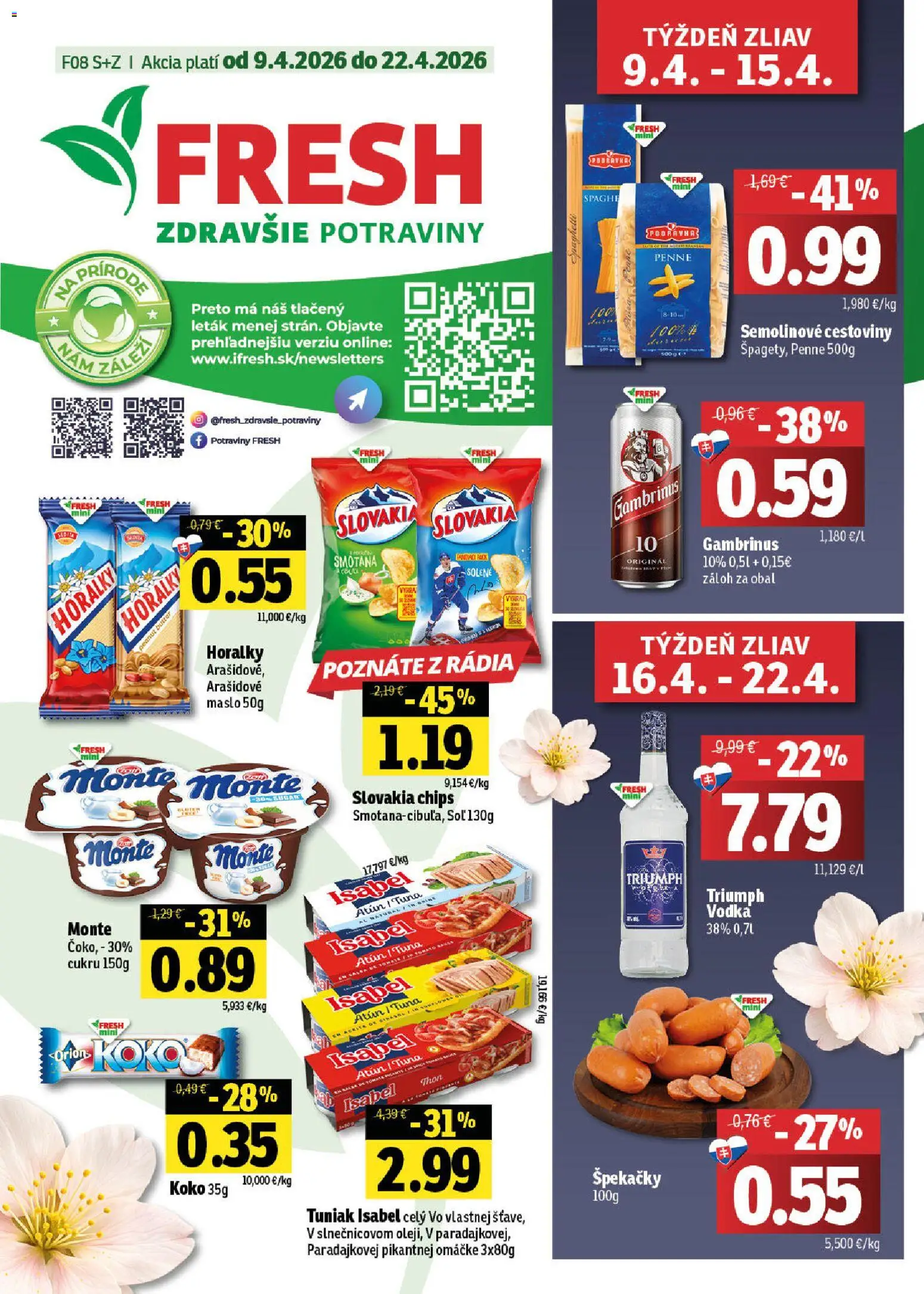 Náhľad Fresh letáku platného od 09.04.2026