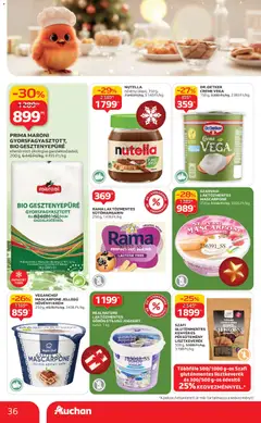 Auchan - Akciós újság Auchan megtekintése, amely érvényes 2025.12.11.-től | Oldal: 36