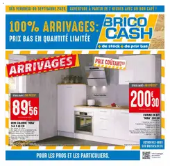 Prévisualisation de Catalogue Arrivages du magasin Brico Cash formulaire valide 05/09/2025