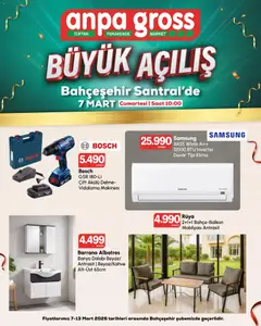 Anpa Gross Anpa Gross - Katalog Büyük açılış 6 07.03.2026 - Broşürünün önizlemesi