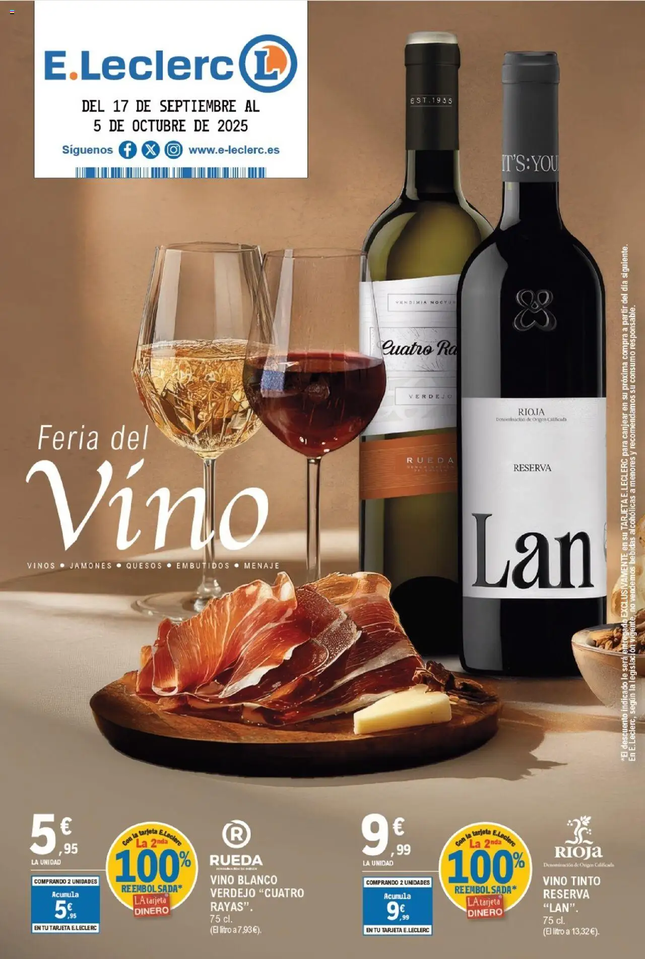 E.Leclerc Folleto > 17/09 - 05/10/2025 > Ofertas