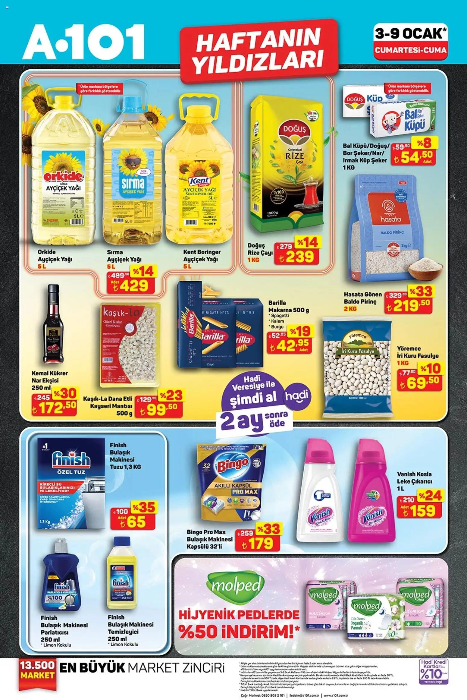 A101 Katalog 03.01.2026 - Broşürünün önizlemesi