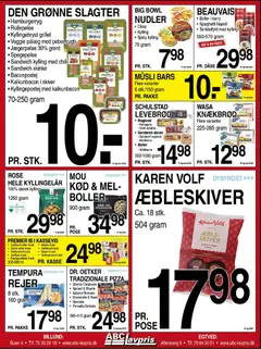 Eksempel på tilbudsavis Tilbudsavis fra butik Abc Lavpris gyldig fra 29/10/2025 | Side: 4
