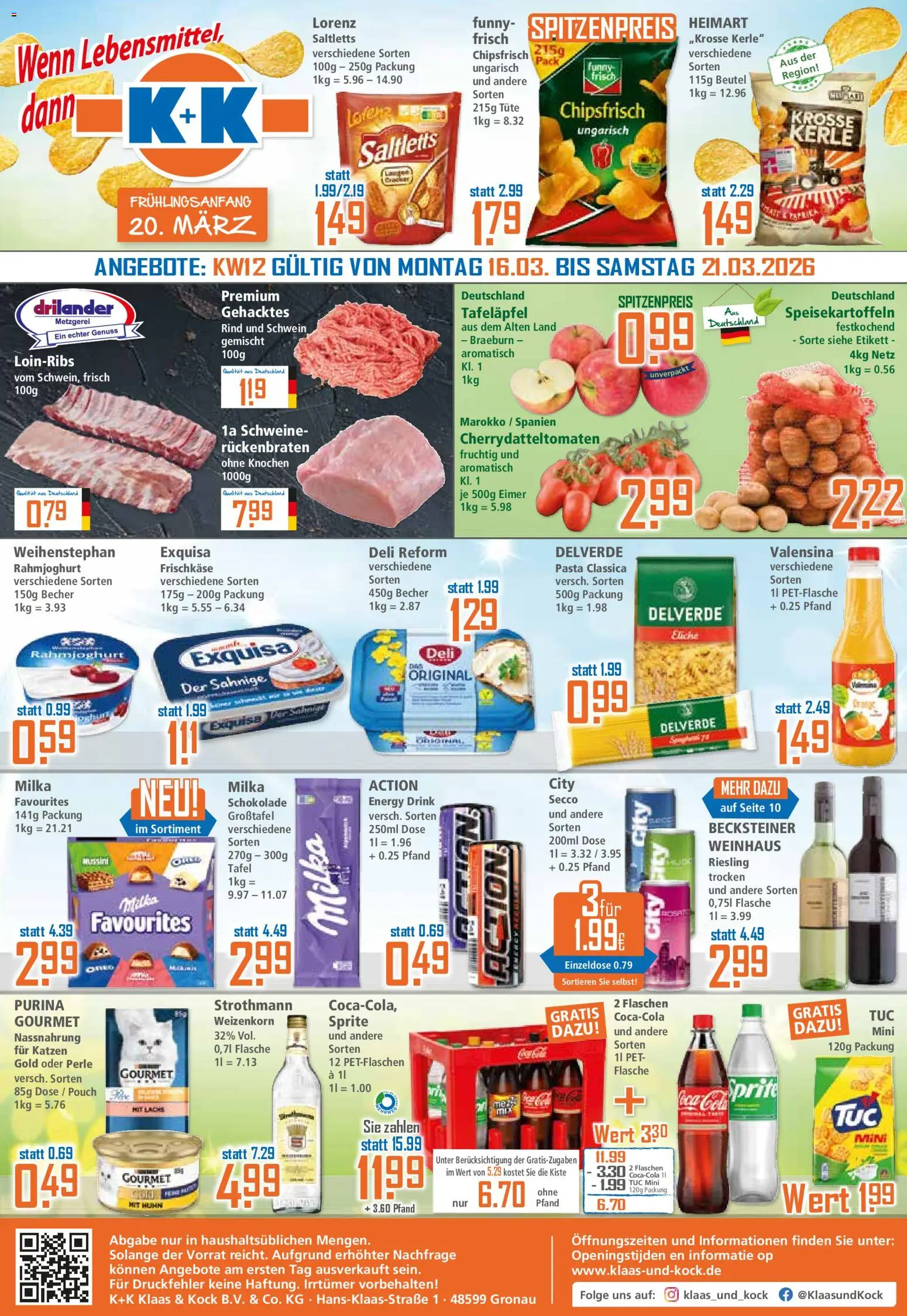 Vorschau von dem Prospekt des Geschäftes Klaas & Kock, gültig ab dem 16.03.2026