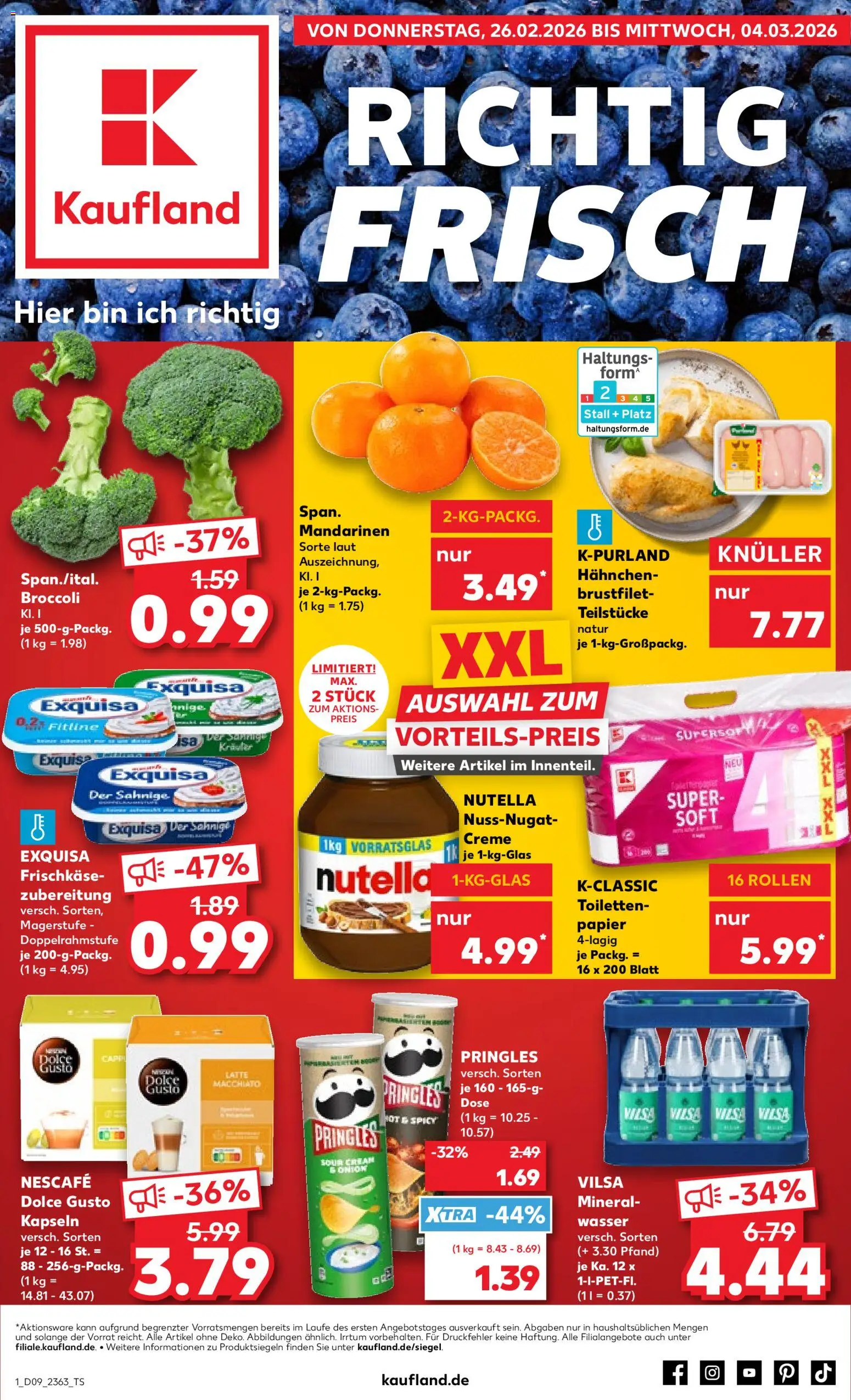 Vorschau von dem Prospekt des Geschäftes Kaufland, gültig ab dem 26.02.2026