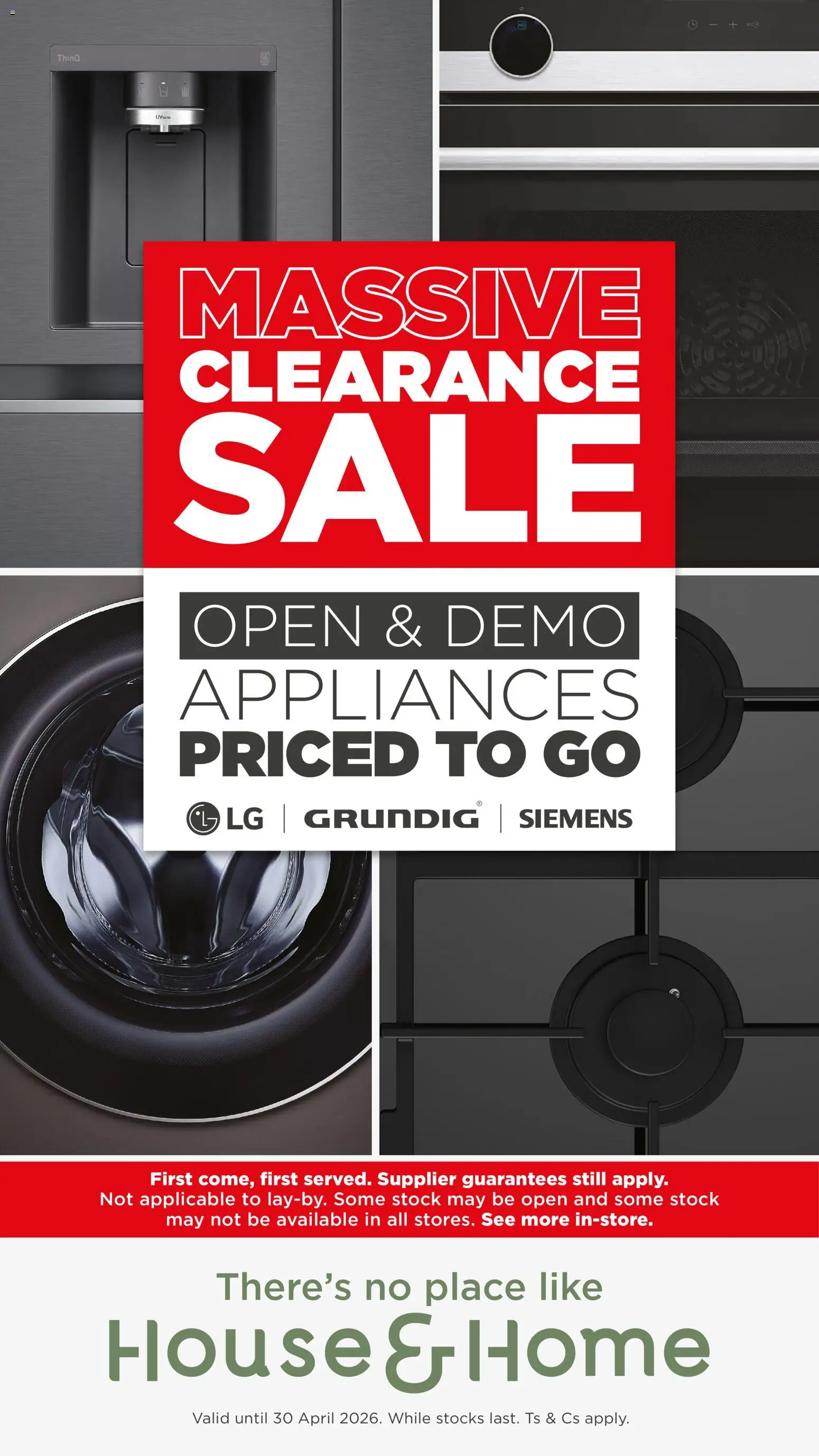 Preview of House and Home flyer valid from 07/04/2026